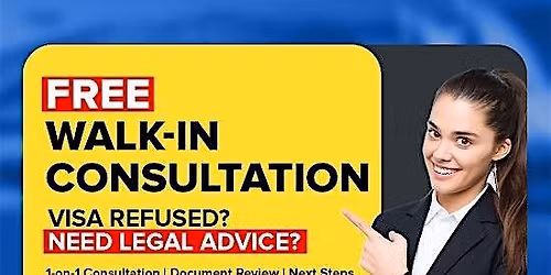 VISA REFUSED? WALK IN FOR FREE EXPERT ADVICE!