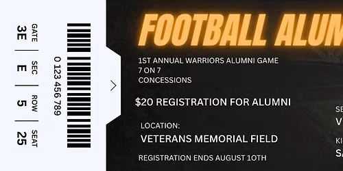 Waupun Football Alumni Game