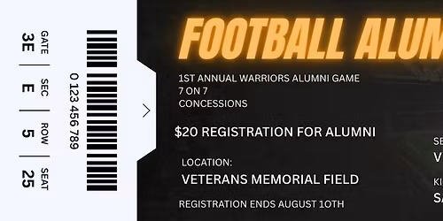 Waupun Football Alumni Game