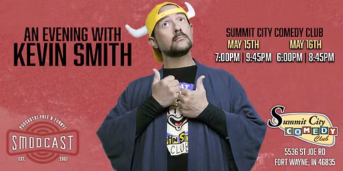 An Evening with Kevin Smith in Fort Wayne, IN