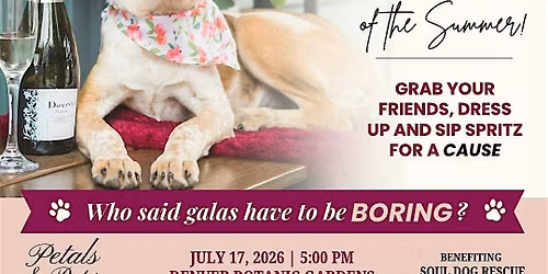 Petals and Pups - Garden of Hope Gala