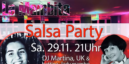 SALSA PARTY - DJ MARTINA, UK