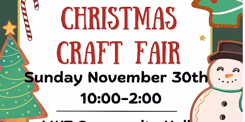 last minute christmas craft fair