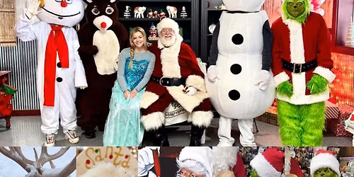 Santa\u2019s Last Sunday Visit on the Farm with Friends & His Reindeer