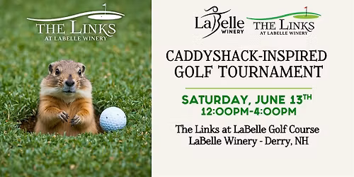 Caddyshack-Inspired Golf Tournament at LaBelle Winery Derry