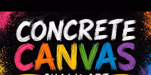 Concrete Canvas Chalk Art