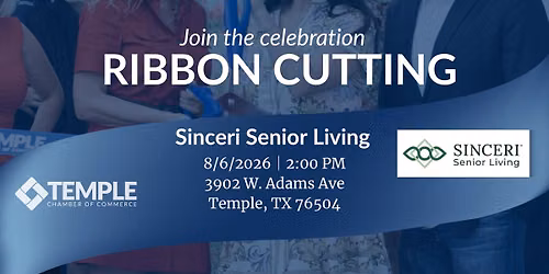 Sinceri Senior Living Ribbon Cutting