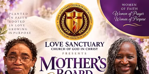 2026 Annual Mother\u2019s Board Presents \u201cMy Seed Is Yet Growing\u201d