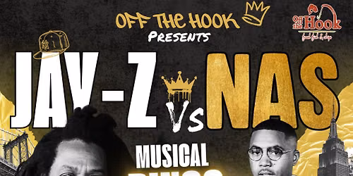 Musical Bingo at Off The Hook: Jay-Z vs Nas