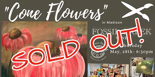 "Cone Flowers" in Madison SOLD OUT