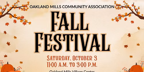Oakland Mills Fall Festival