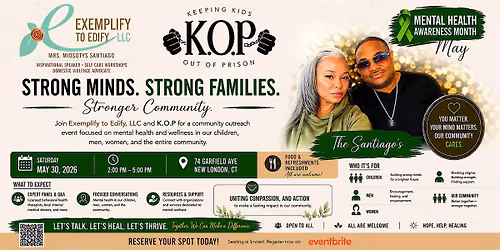 Exemplify to Edify & K.O.P Community Outreach