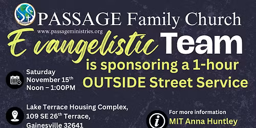 1-Hour OUTSIDE Stret Service