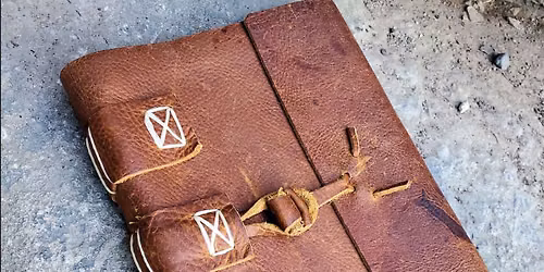 Make a Leather-Bound Journal Workshop- November 14, 2026