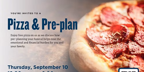 Pizza & Pre-plan (Noon Session)