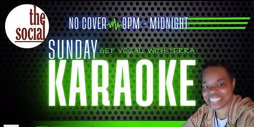 Get Vocal with Terra, Sundays at The Social in Asheville