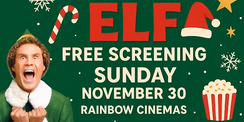 \u2728 Spark Toys\u2019 Holiday Gift: Free ELF Screening with Food Bank Donation