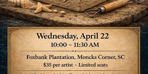 Enchanted Easels: Ocean Relics Clay Slab Boxes