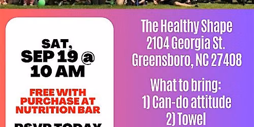Shredtember Workout: Get Results!