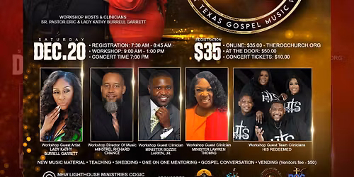 "Love Never Fails" Deep East Texas Gospel Music Workshop