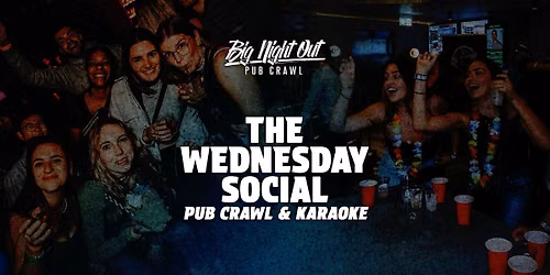 The Wednesday Social Pub Crawl & Karaoke | Sydney