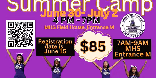 FUTURE PIRATES CHEERLEADERS SUMMER CAMP
