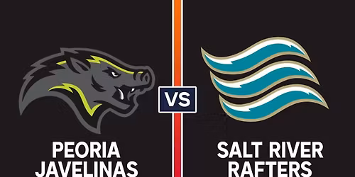 Parking Peoria Javelinas at Salt River Rafters