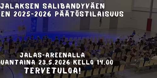 Salibandyv\u00e4en kauden 2025-2026 p\u00e4\u00e4t\u00f6stilaisuus