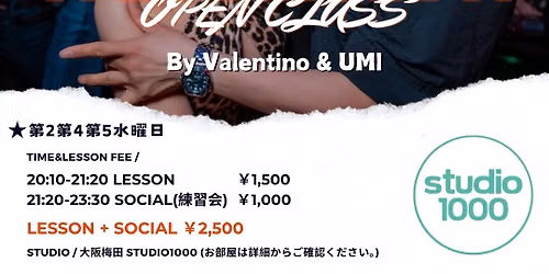 Bachata Sensual Open Class &Social 