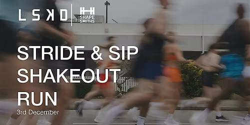 LSKD X SHAPESMITHS Stride & Sip Shakeout 5K Run
