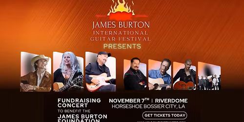 James Burton Benefit Concert Headlining Emmylou Harris