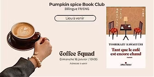Pumpkin spice Book Club