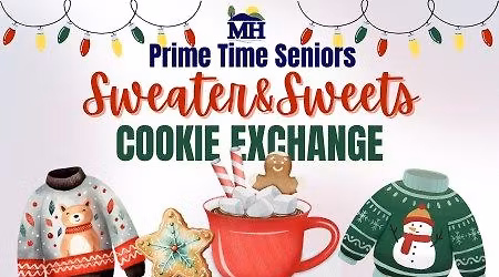 Prime Time Seniors Present Sweaters & Sweets Cookie Exchange