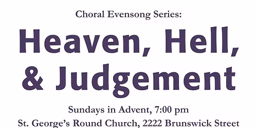 Choral Evensong for Advent III
