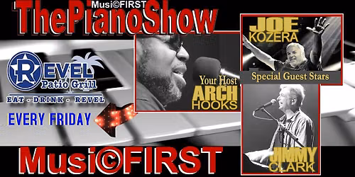 Dueling Pianos Dinner Experience & Happy Hour with Arch Hooks