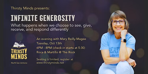 Thirsty Minds | Infinite Generosity