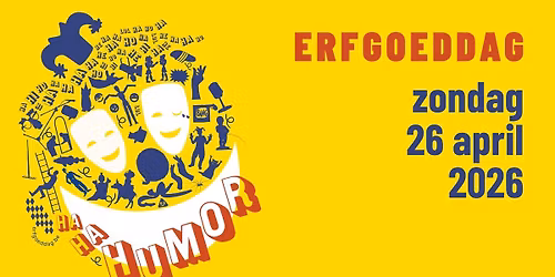 Erfgoeddag Hasselt 2026: HAHA Humor 