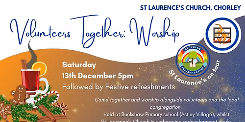 Volunteers Together: Worship - December service 