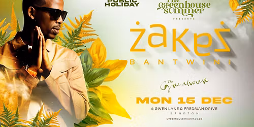 GH Summer presents Zakes Bantwini