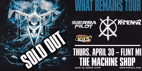 POP EVIL SOLD OUT