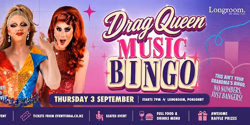 DRAG QUEEN MUSIC BINGO [THU 3 SEP]