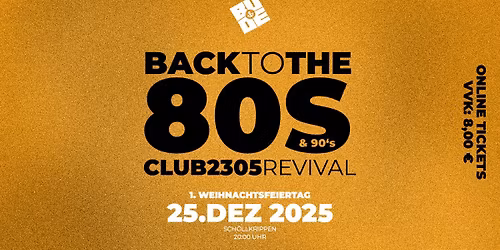 BACK TO THE 80's & 90's