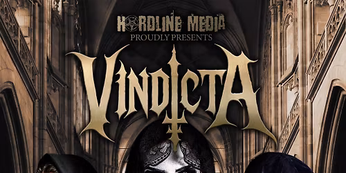 VINDICTA - The Reckoning - Adelaide - The Gov - Wed 24 Jun