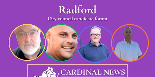 Radford City Council candidate forum hosted by Cardinal News