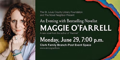 Author Event - Maggie O'Farrell, "Land"