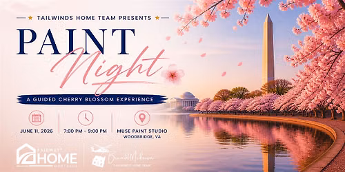 More Than Mortgages: Cherry Blossom Paint Night