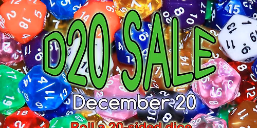 Annual D20 Sale