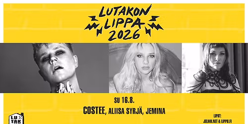16.8. COSTEE, ALIISA SYRJ\u00c4, JEMINA @ Lutakon Lippa 2026