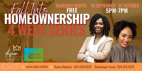 Fall Into Homeownership: 4 Weeks to Build Your Buying Power