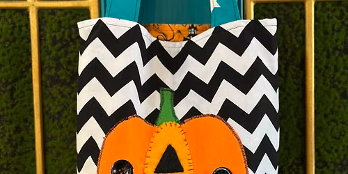 Trick or Treat Tote Bag: Sewing Workshop, 2pm